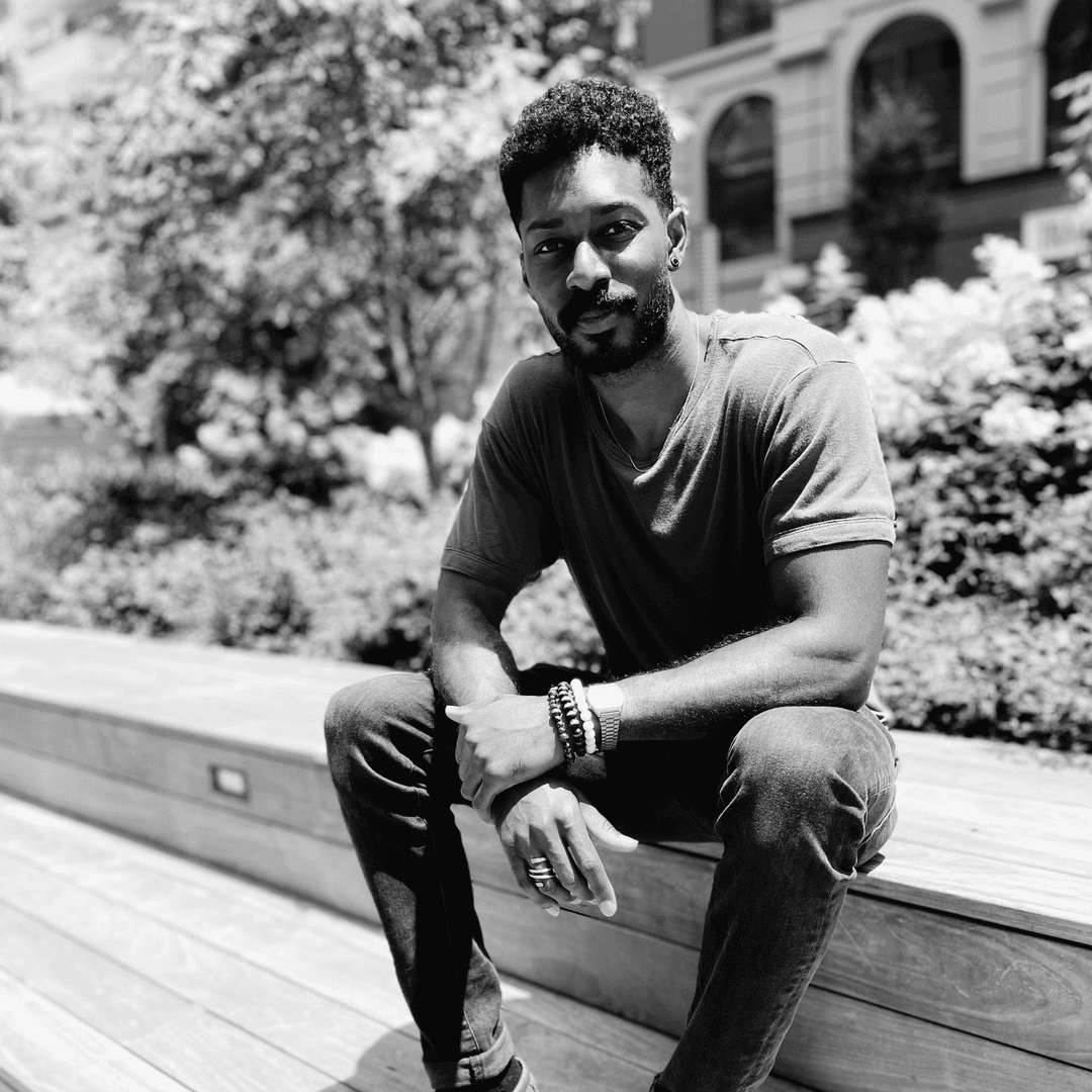 Picture of Nathan Keeys at an immersive art exhibition in Tokyo, Japan.