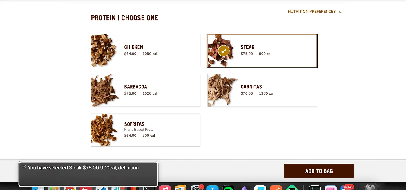 Chipotle Example 2